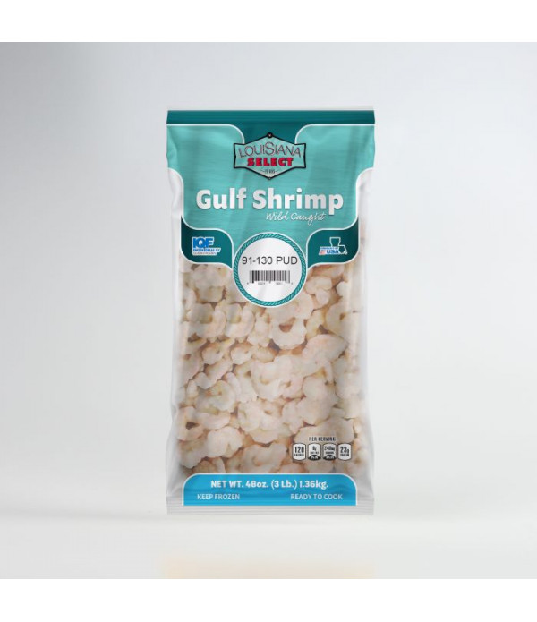 Louisiana Select 3lb BAG 91-130 PUD Shrimp